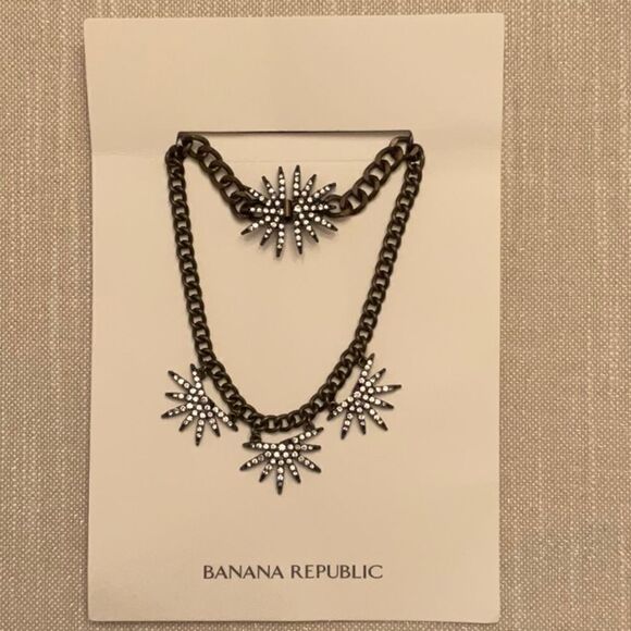 Banana Republic | Antique Bronze Bracelet and Necklace Set - Picture 1 of 5